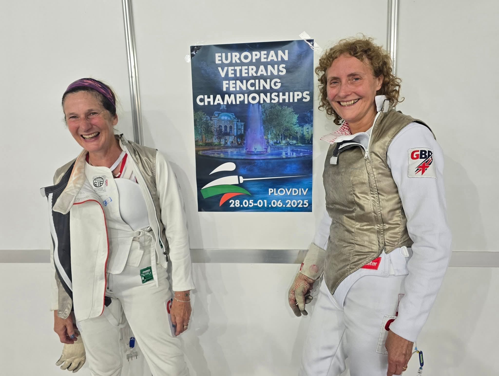 Veterans fencers at the 2024 European Championship